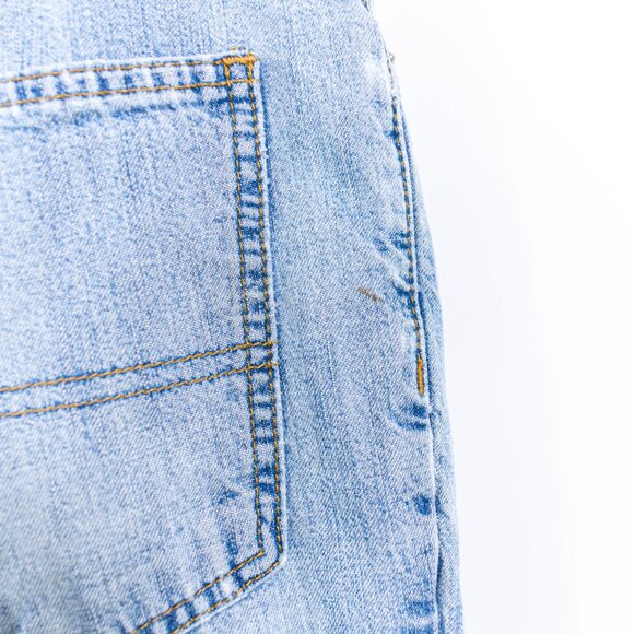 Tommy Hilfiger Jeans Y2K Flag Patch Distressed Hip Hop - Picture 12 of 16